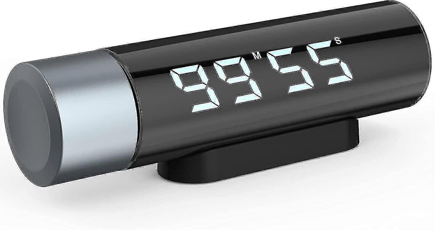 Küchentimer, magnetischer digitaler Countdown-Timer, HD-LCD-Timer mit Dreh-