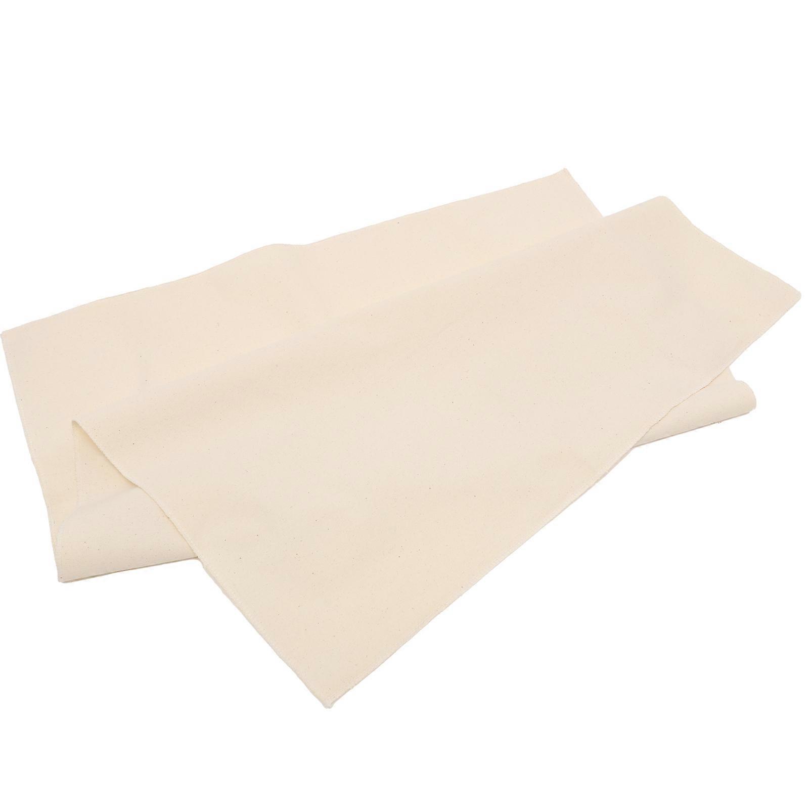 Bread Fermenting Cotton Canvas Cloth Khaki Rectangular Kitchen Helper 1Set