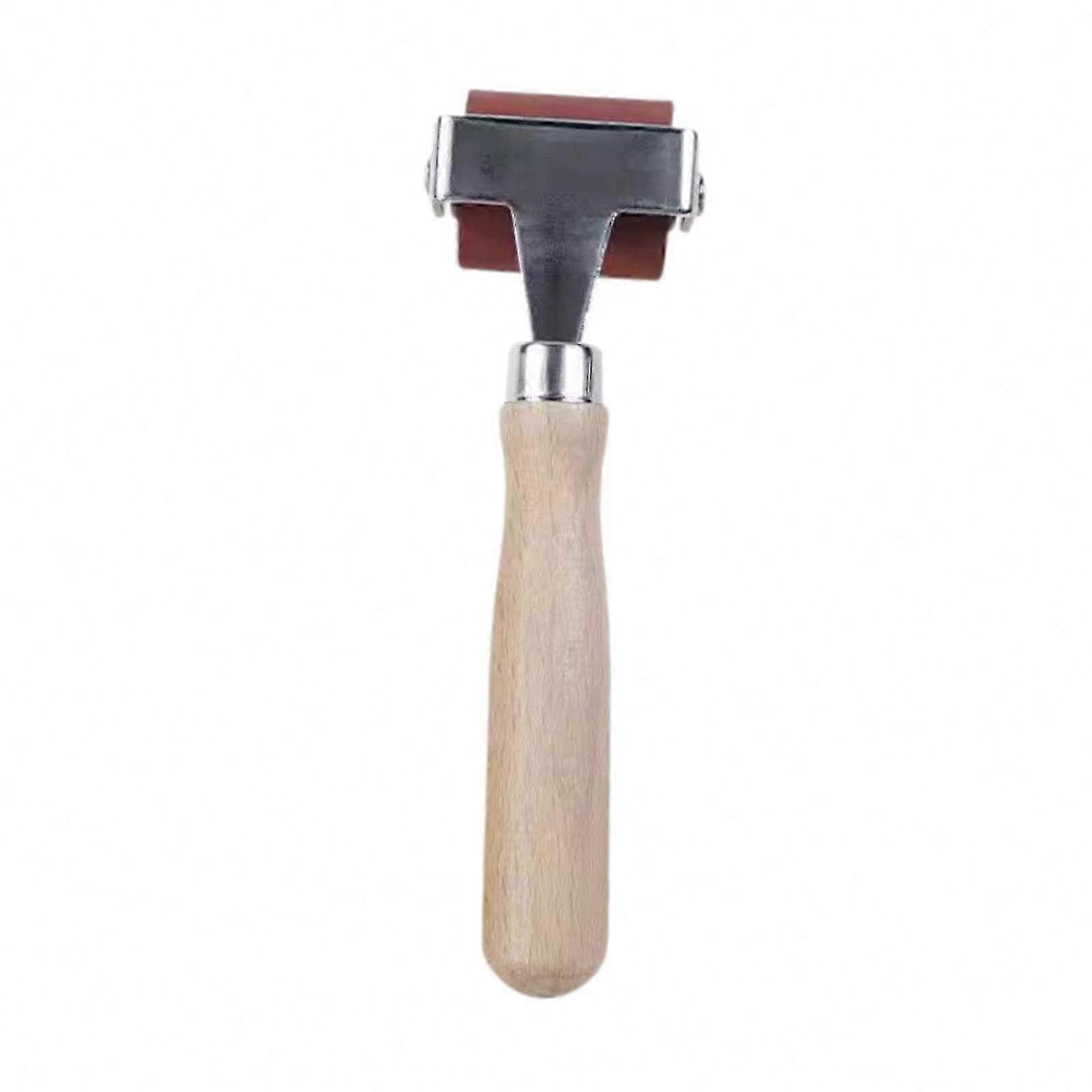 DIY Stamping Roller, Rubber Brayer Tool for Craft Projects and Printmaking