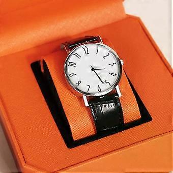 Vintage PU Watch Case Leather Watch Storage Box Stylish Watch Container Watch Display Box PU Material for Outdoor Travel