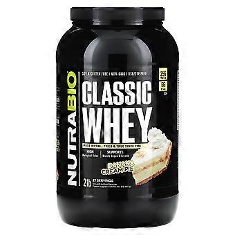 NutraBio Classic Whey Protein, Banana Cream Pie, 2 lb (907 g)