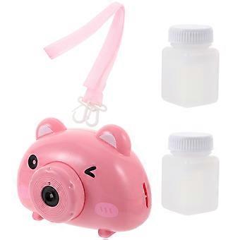Pink Camera Bubble Maker Toy for Kids Bubble Making 2Pcs Set