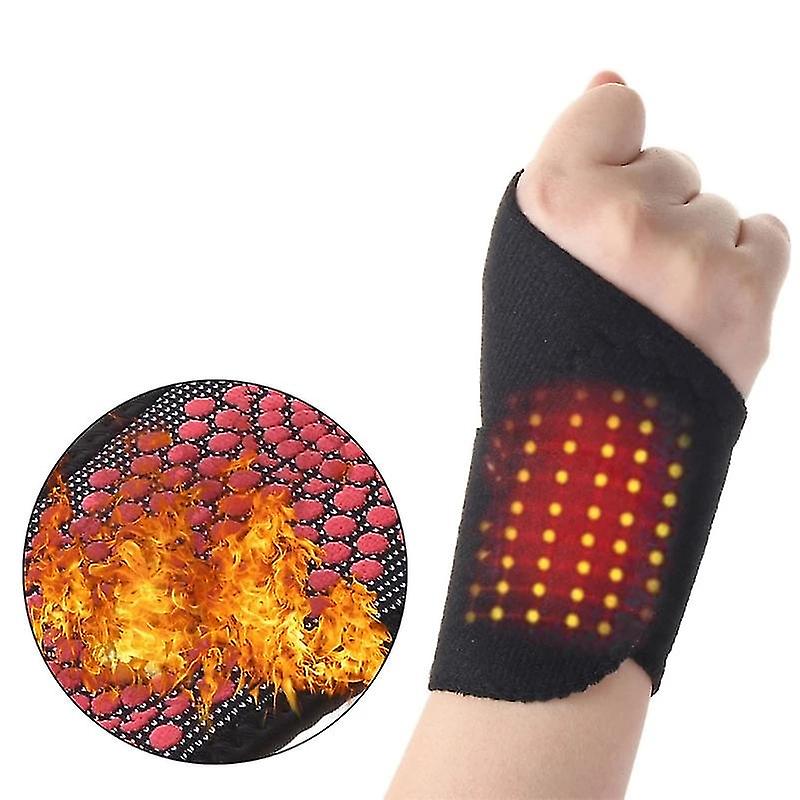 Self-heating Wrist Support Brace Wrap Heated Hand Warmer Compression