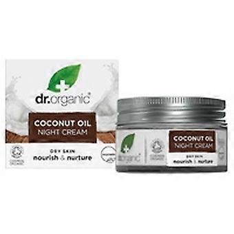 Organic Coconut Oil Night Cream 50 ml of cream