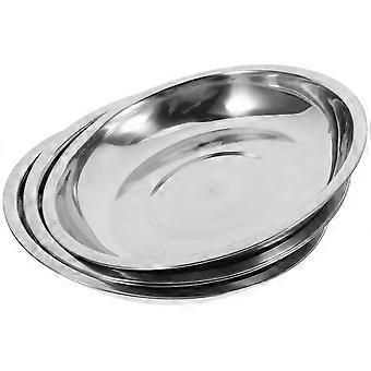 4pcs Edelstahl Schüssel Hund Haustier Schüssel Mehrzweck Katze Hund Futternapf Haustierbedarf