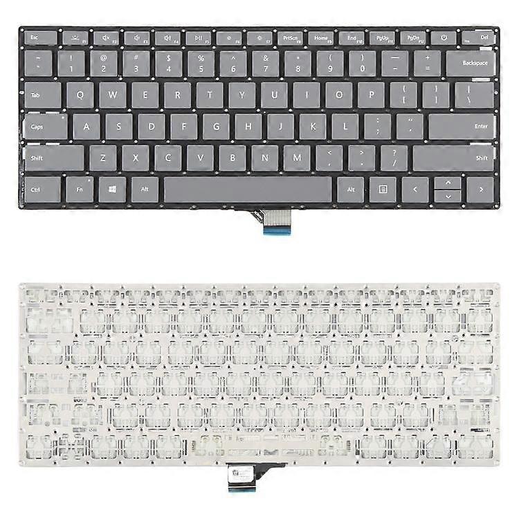 US Version Keyboard For Microsoft Surface Laptop 3 / 4 / 5(Gray)