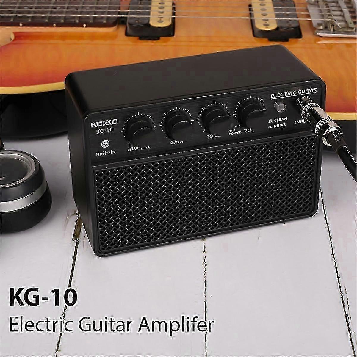 KG-10 Elgitarr Förstärkare Bärbar gitarrhögtalare