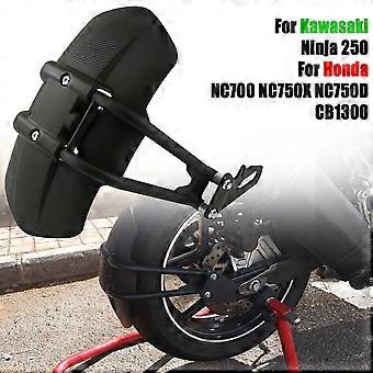 Mudguard For Kawasaki for Ninja 250 Moto Fender Rear Cover Back Splash Guard Protector For Honda NC700 NC750X NC750D CB1300