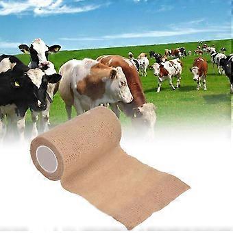 Non Woven Self Adhesive Bandage 10cm, Pet Vet Wrap for Dogs Cats Horses - 12 Pcs
