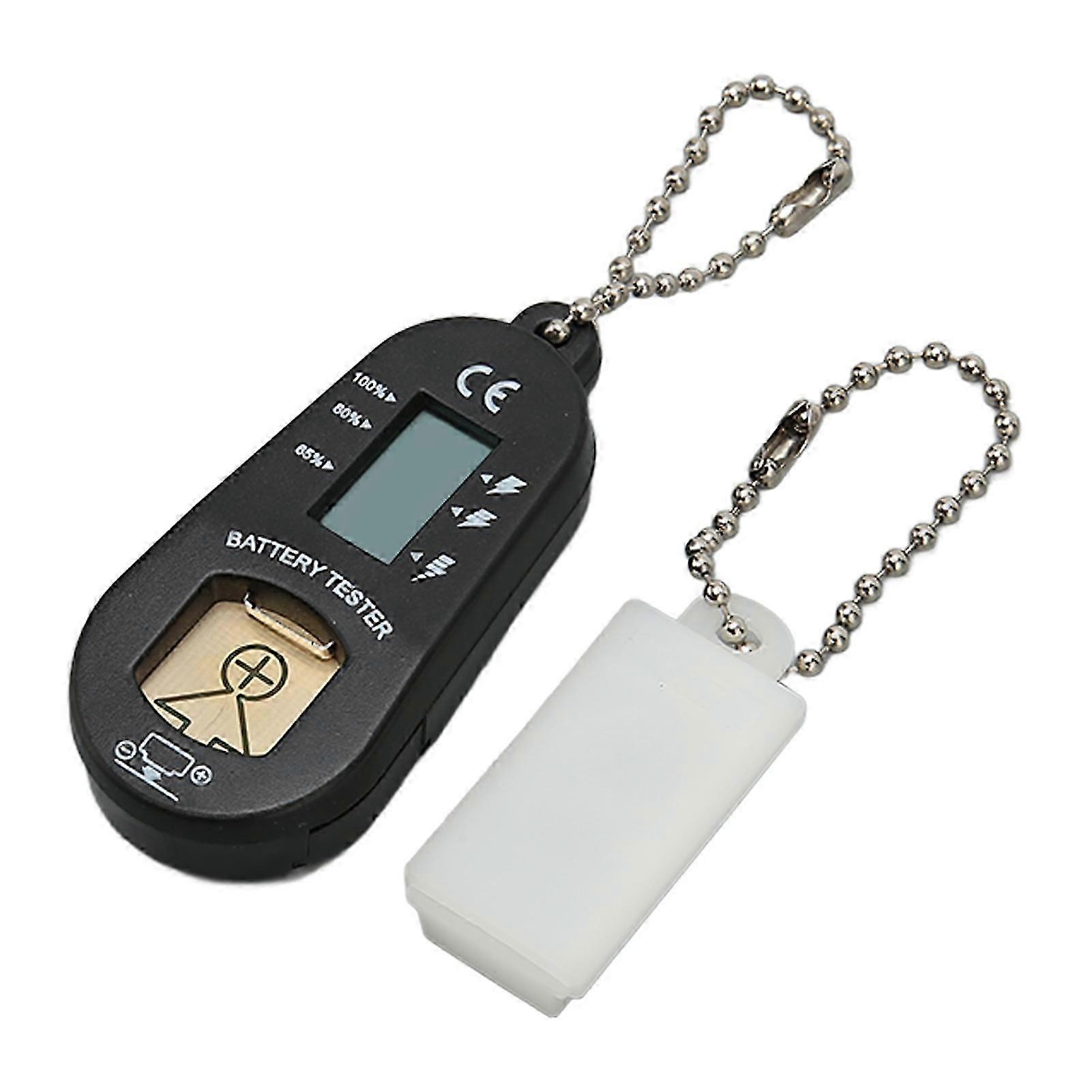 Button Cell Battery Checker Digital LCD Display Remaining Electricity Tester Checker Digital Meter Tool