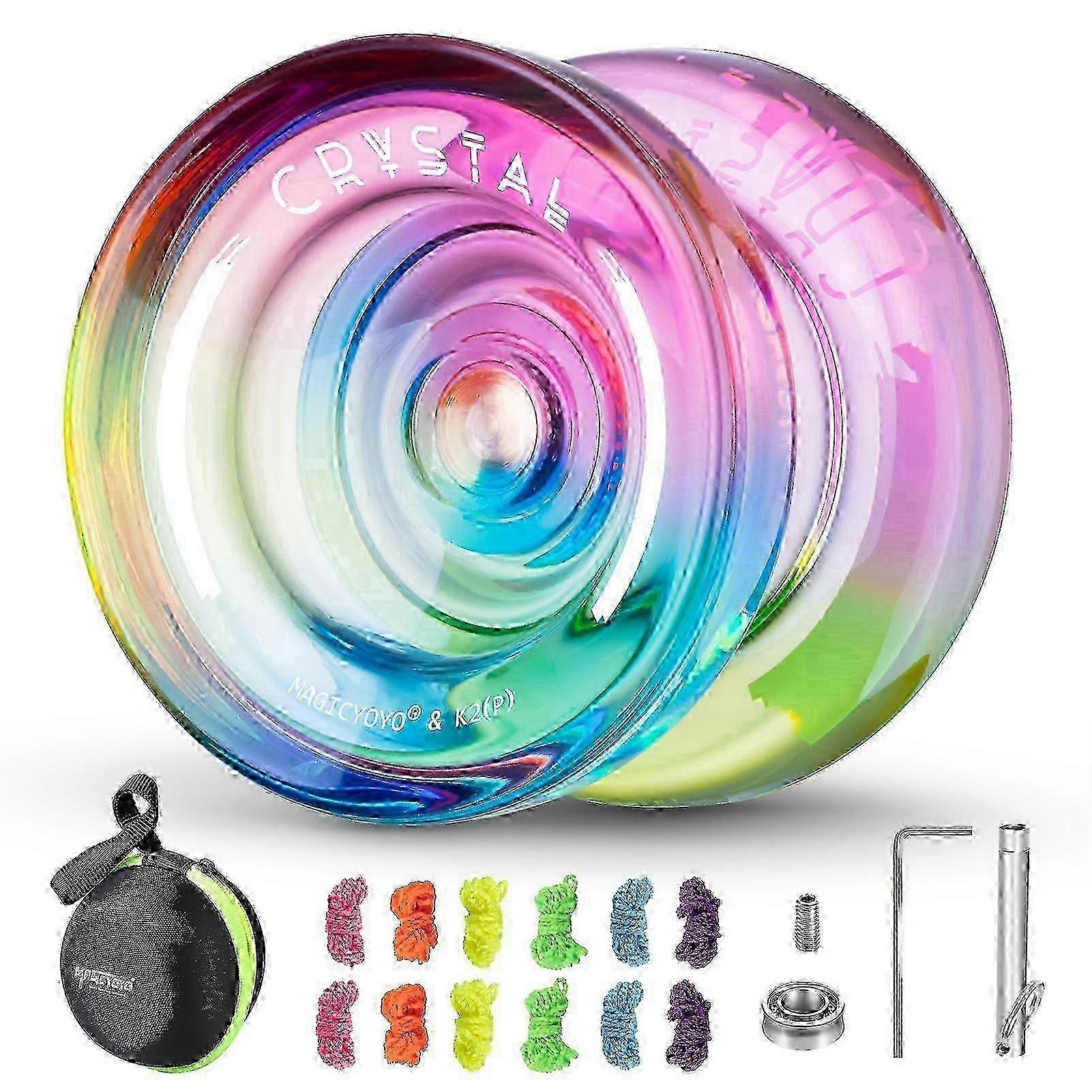 Crystal Gradient K2 Yo-yo with Dual Functionality by Magicyoyo