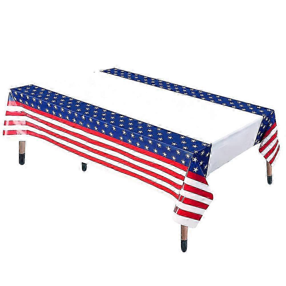 Disposable Tablecloth Independence Day Theme Decorative Table Cloth Table Runner