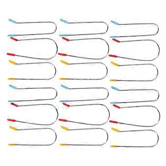 Perm Rollers Clamp Hot Curler Clips for Quick Styling 1Set Assorted Color Replacement