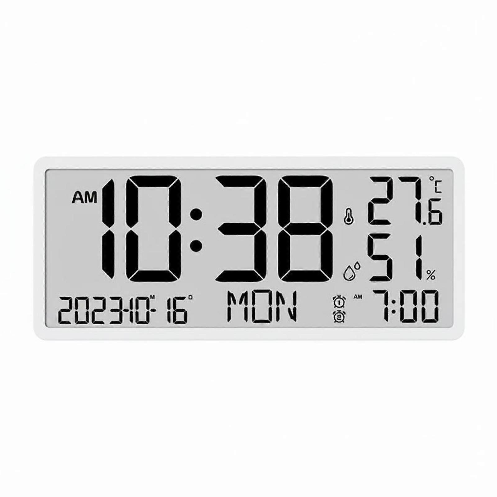 Digital Clock Large Screen Multifunction Alarm Clock Date Display Timekeeping