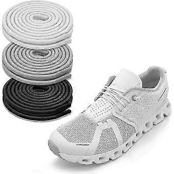 3 Paar elastische Schnürsenkel für ON Cloud 5 Laufschuhe, dehnbares Bungee dünn