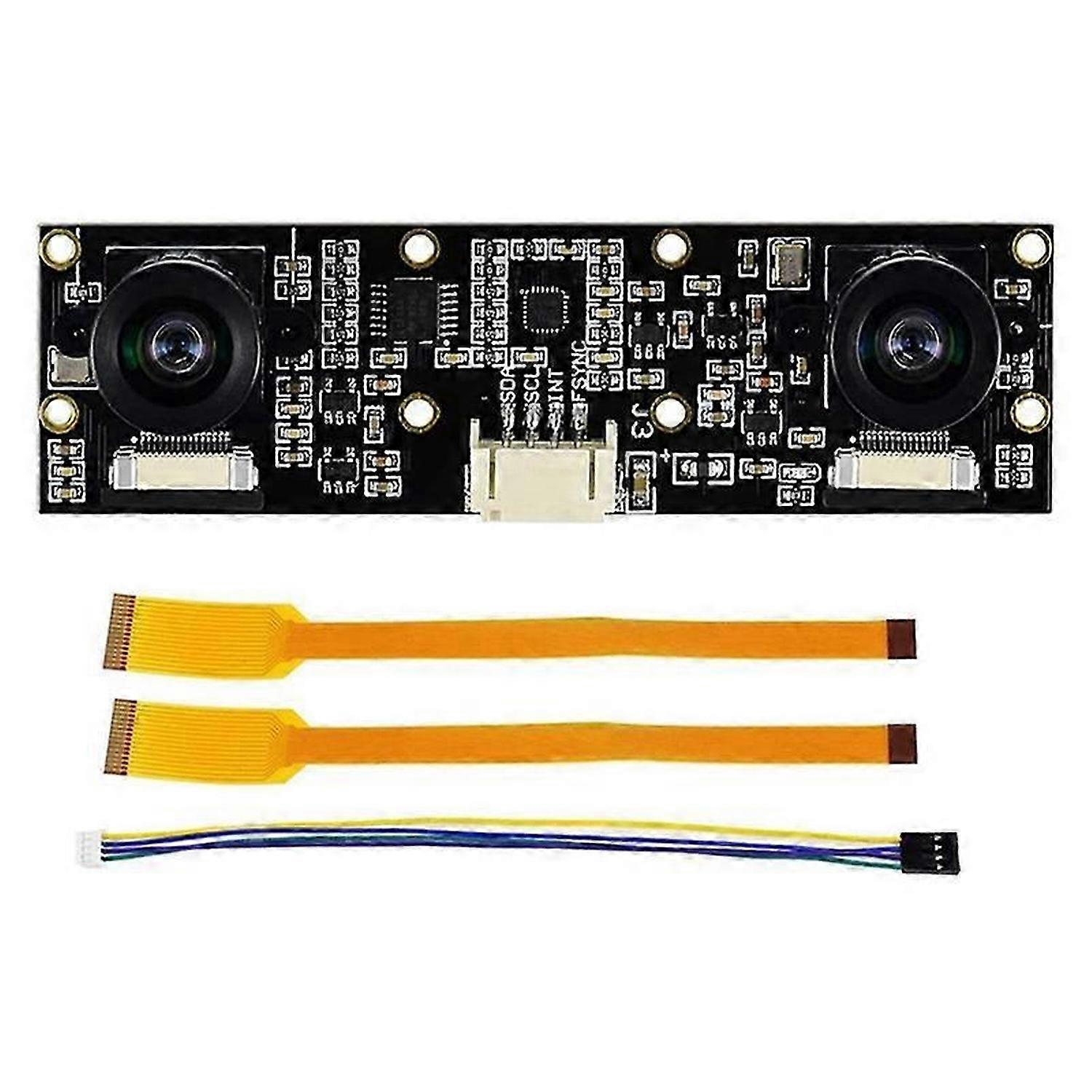 Waveshare IMX219-83 Stereo Camera Binocular Camera Module 8MP HD Camera for Jetson Nano Development