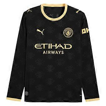 2026-2027 Man City bortetrøye med lange ermer