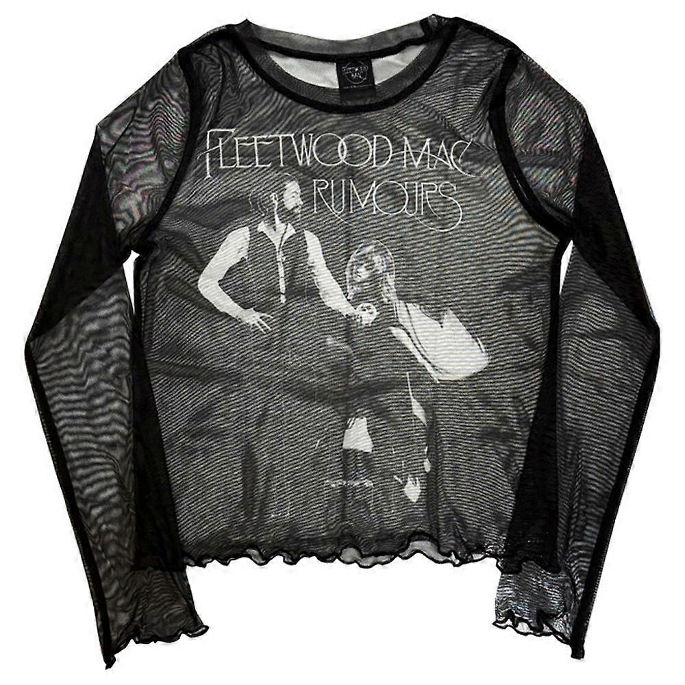 Fleetwood Mac Rumours Mesh Crop Top