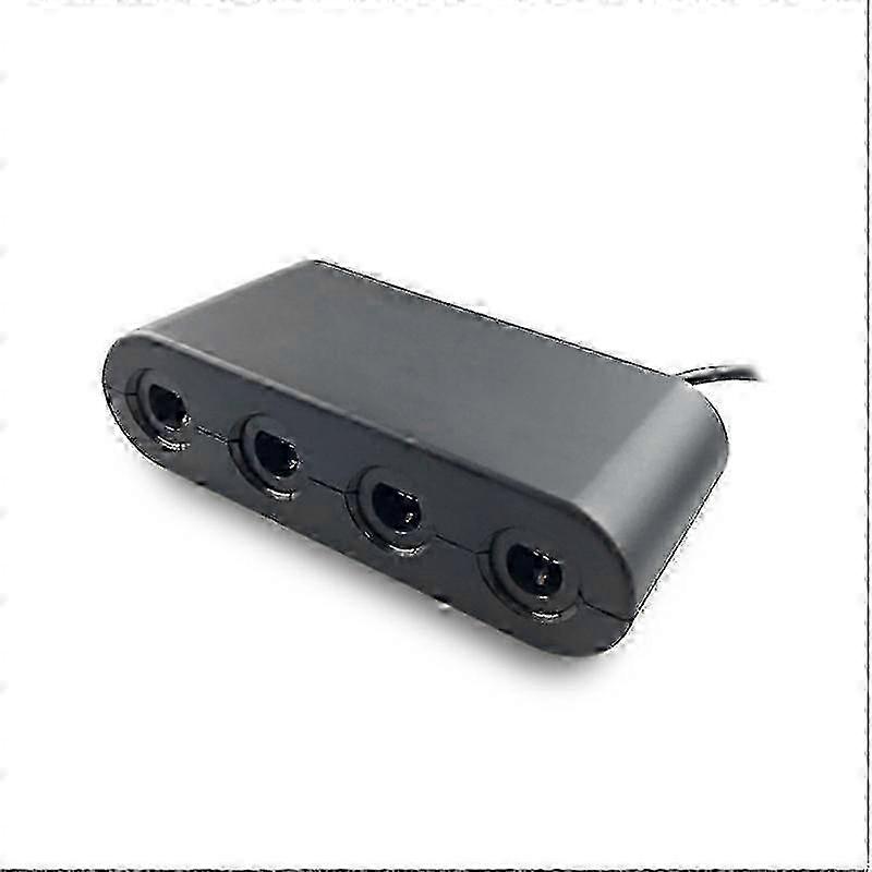 4-Port Controller Adapter compatible with Nintendo GameCube to Switch, Wii U, & PC Connectivity