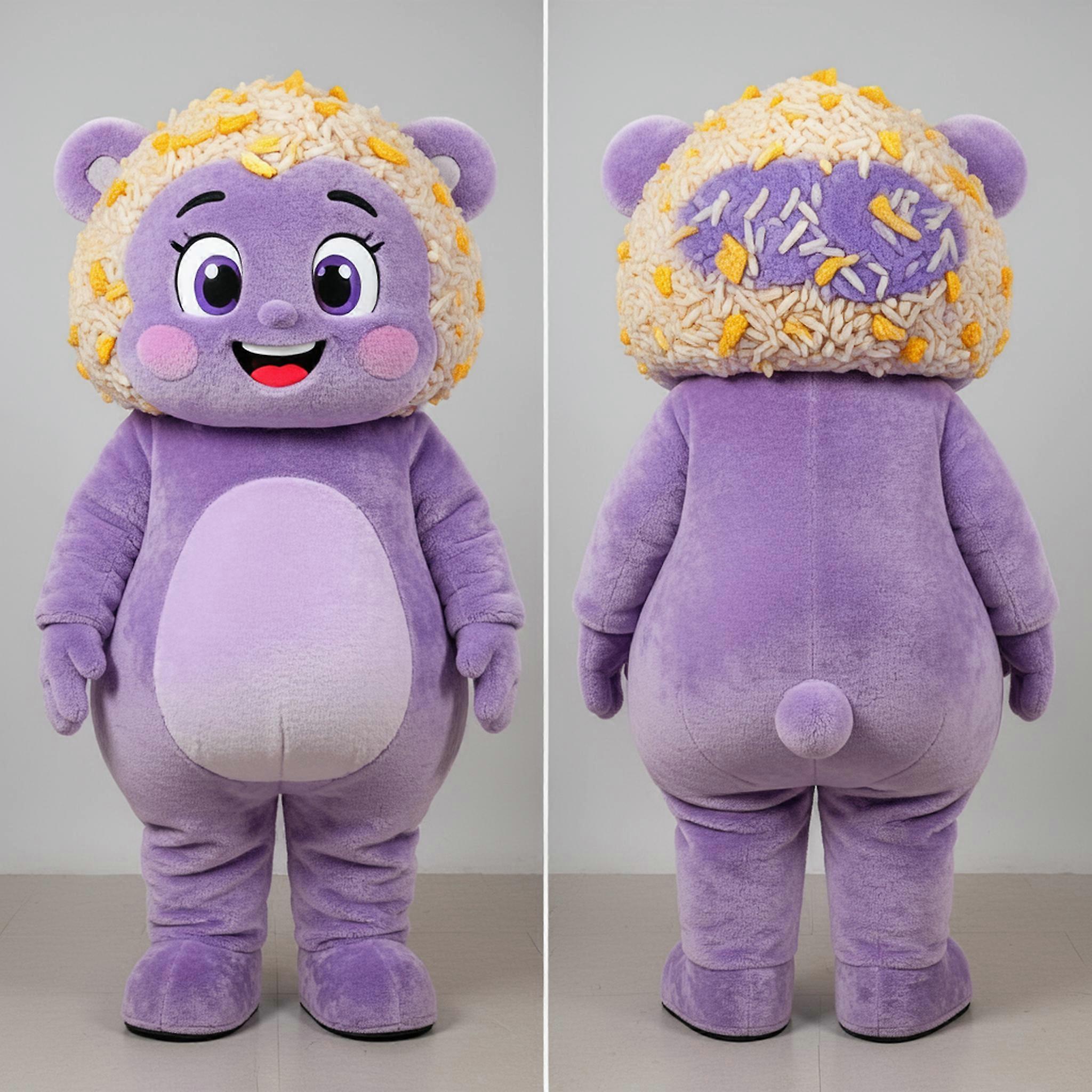 MASTICOT Lavender Velvety Fried Rice Mascot