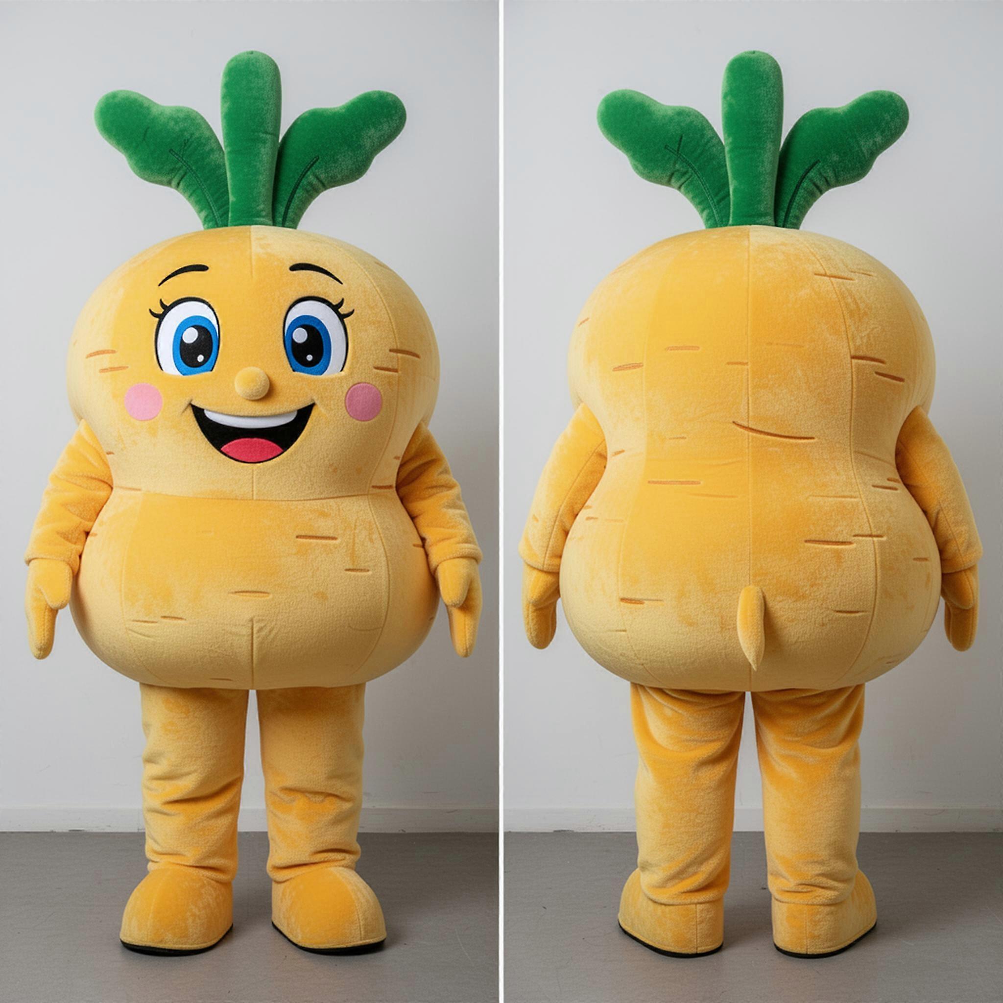 MASTICOT Sunshine Gold Rounded Turnip Mascot