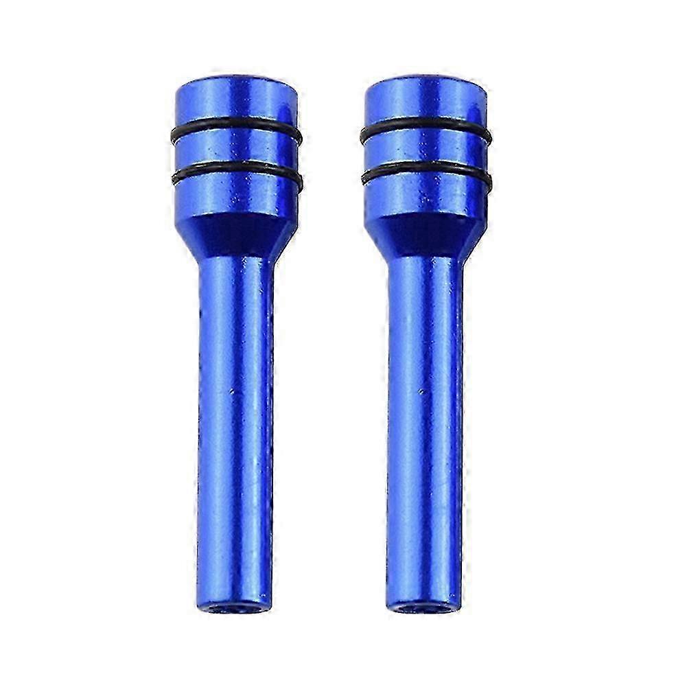 Universal Car Door Lock Pins - 2 Pack Aluminum Alloy Interior Pull Knobs compatible with Vehicles