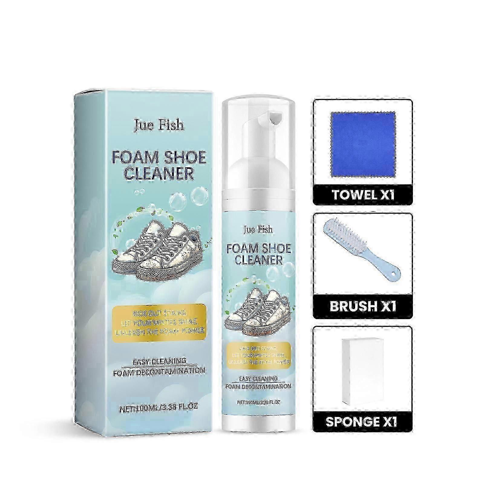 White Sneaker Foam Cleaner Set