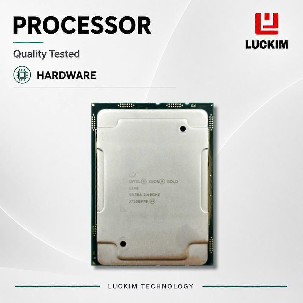 Gold 6148 Server Processor 20 Core 40 Thread 2.4GHz 27.5MB Cache LGA3647 CPU 150W DDR4