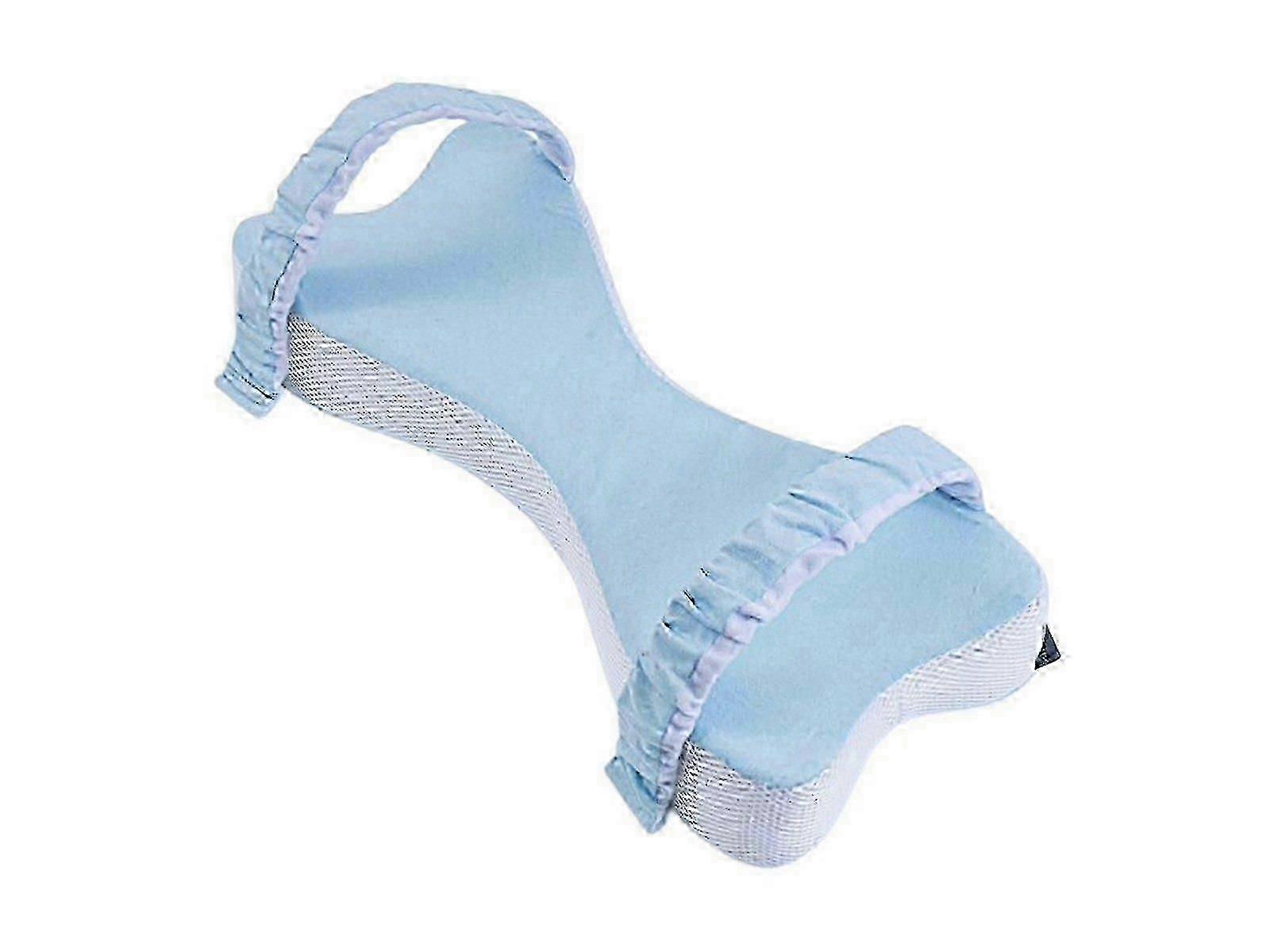 Memory Foam Leg Pillow - Side Sleepers Support - Blue - Maternity & Multifunctio