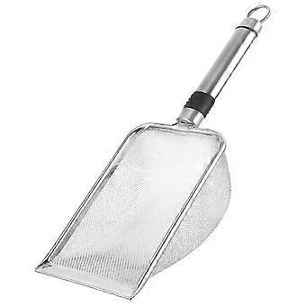 Pet Reptile Litter Scoop Reptile Litter Shovel Pet Reptile Litter Scoop Holder Metal Litter Scoop