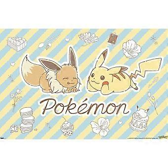 Pokmon: Flower Caf - Sketch Jigsaw Puzzle AD742