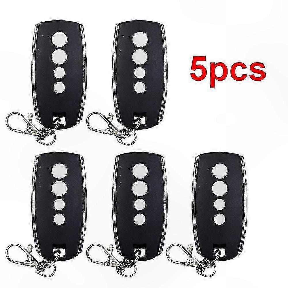 5pcs 433MHz Rolling Code Garage Door Remote Control for Stylo Series/Gate-Compatible Systems