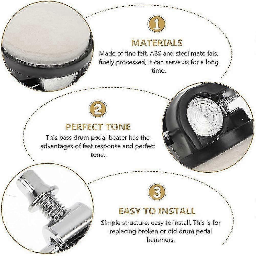 ABS Stainless Felt D Beater