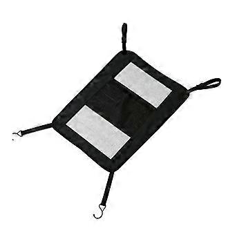 Barriera per cani da sedile posteriore per auto, SUV, camion, barriera per animali domestici in rete con organizer portaoggetti regolabile.