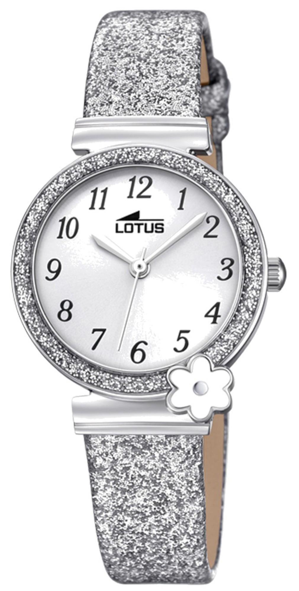 Lotus watches Quartz Analog Child Watch with Cowhide Bracelet 18625/2
