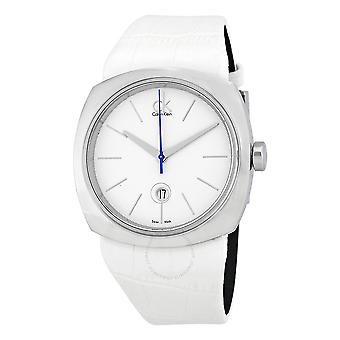 Calvin klein weiße Uhr für Frauen Analog Quarz mit Armband von anderen K9721137