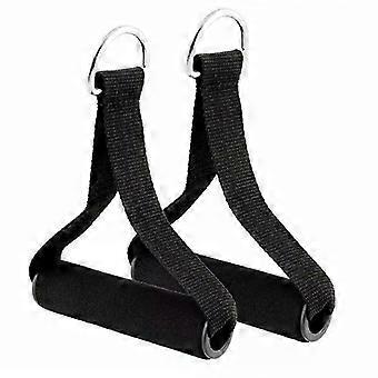 1 Pair Pull Rope Grip Fitness Accessories Exercise Band Handle Rally Handle For Yoga Hammock Handle Resistance Bands  zzys
