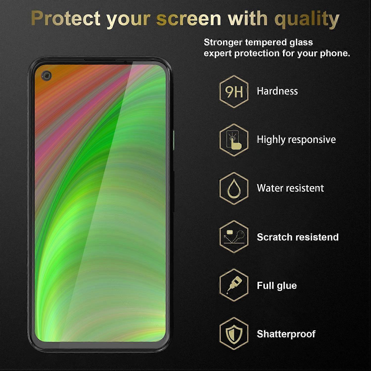Protection d'écran compatible avec Vivo Y70