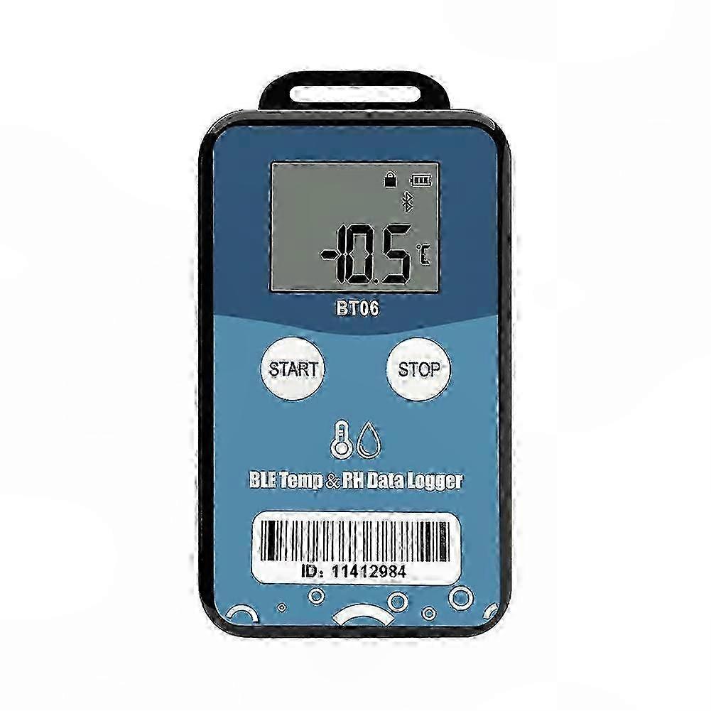 32,000 Data Points Temperature Humidity Data Logger BT06 Bluetooth 5.0, 300m Range, LCD Display