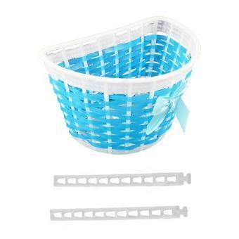 Kids Front Basket With Ribbon Bow