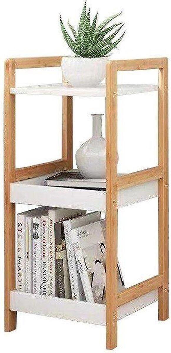 Bookcase - bedside table - hallway closet - white