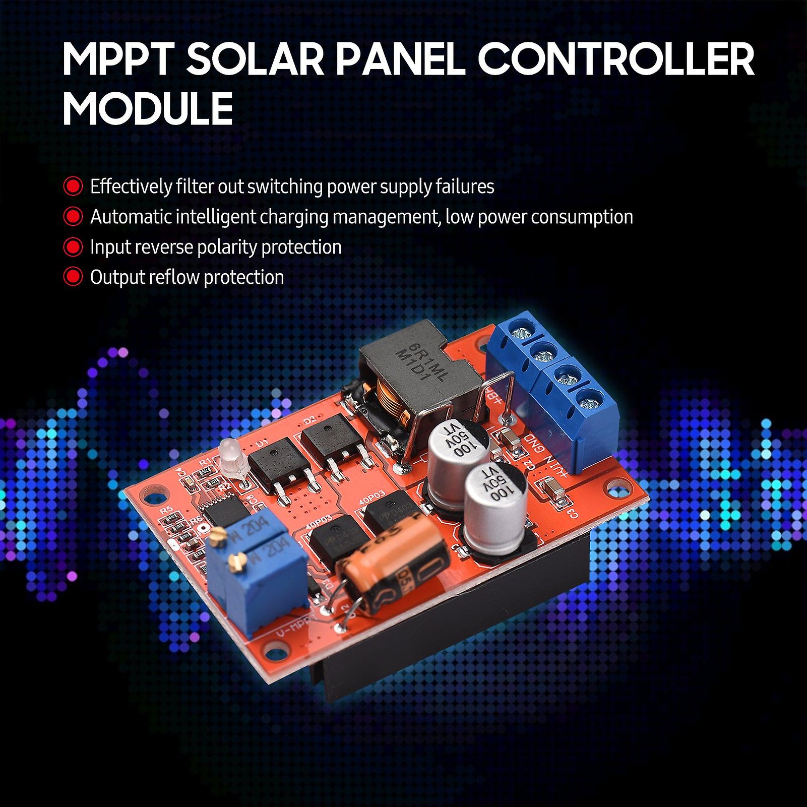 Mppt Solar Panel Controller Module 5a Solar Charging Panel Regulator Battery Charging Pcb Board Simple Mppt Charge Controller