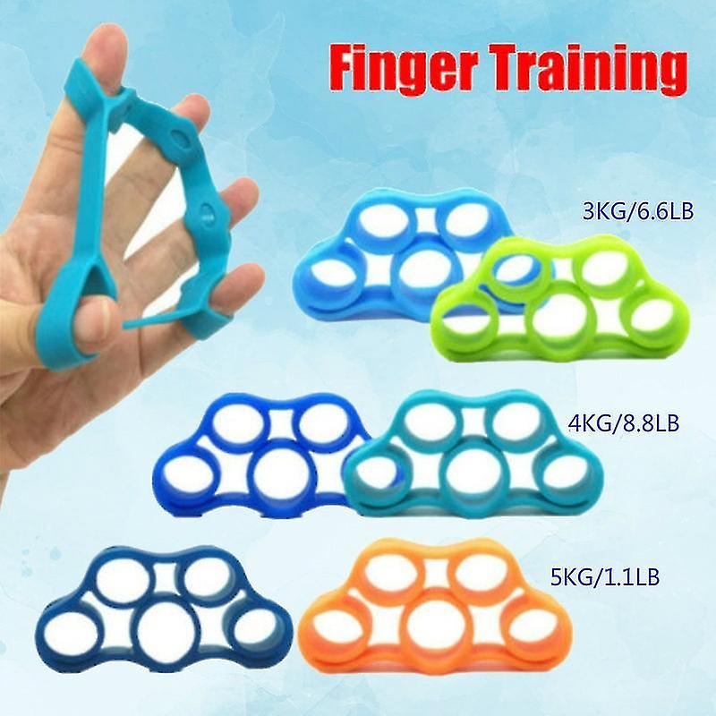 1pcs Finger Stretcher Hand Extensor Exerciser Resistance Bands Training