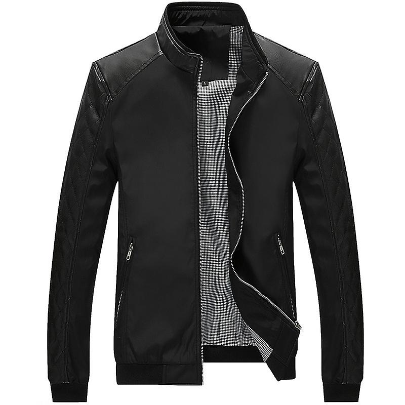 Men's Casual Slim Fit Lightweight Zip Up Softshell Bomber Jacket