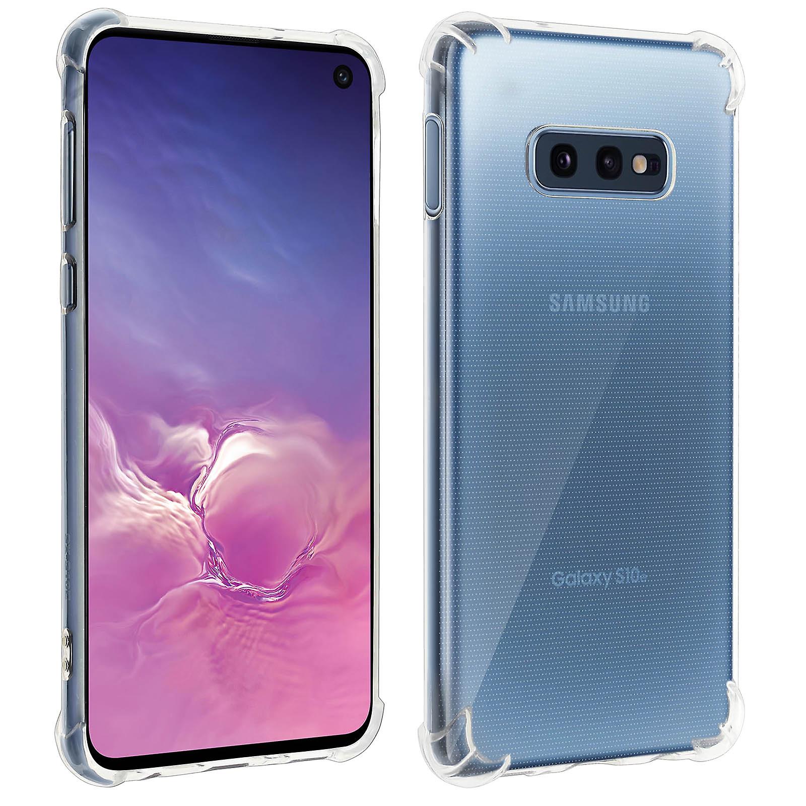 Cover Galaxy S10e Silicone Gel Flessibile Bumper Resistente Trasparente