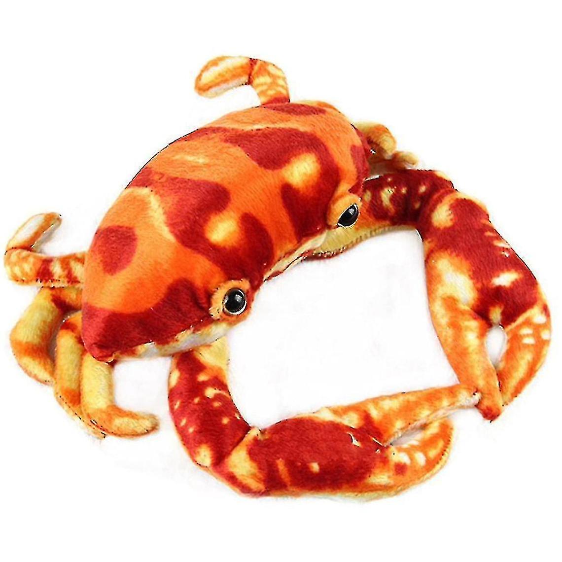 Stuffed Animals Red Crab Stuffed Realistic Child (27cm)