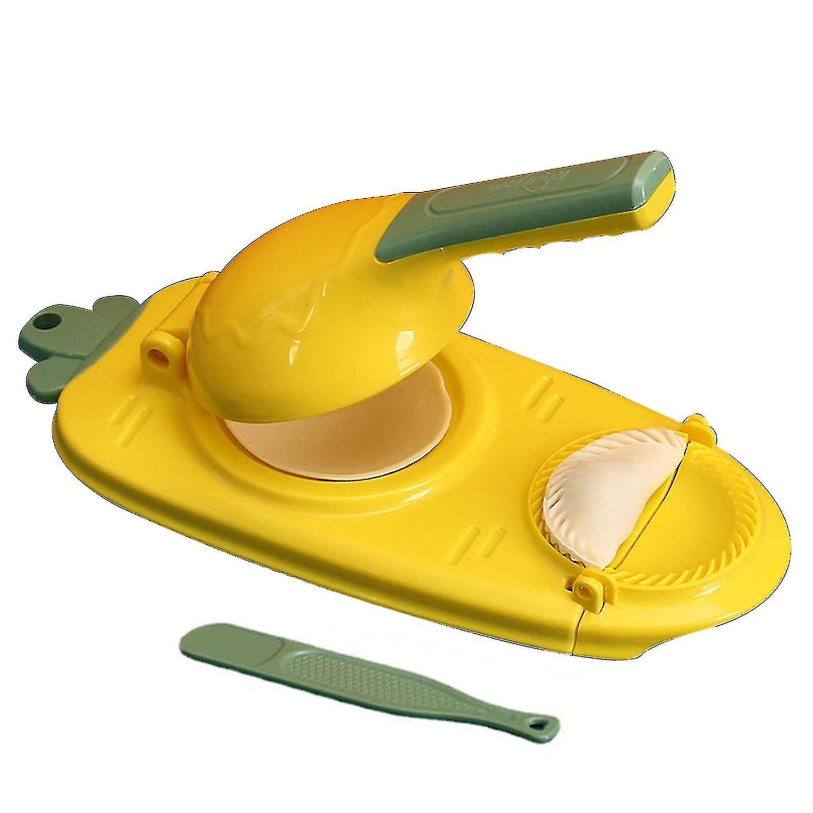 2 En 1 Dumpling Skin Maker Presser Machine Wrapper Moule Pâte Poignée Outil