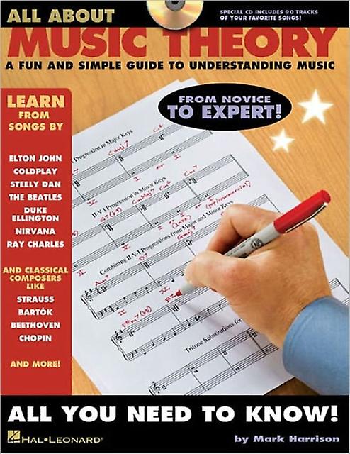 All About Music Theory by Mark Harrison Book Book