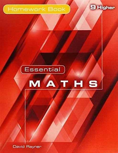 Essential Maths 9 Higher Homework Book - David Rayner - Paperback - English Book - Mathematics