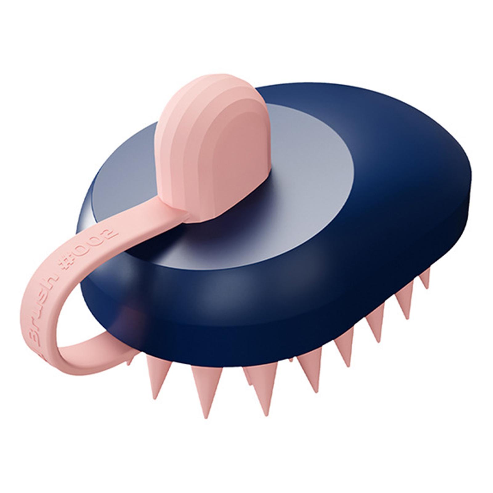 ABS Shampoo Mouses Shape Brush Multifunctional Wet Dry Shampoo Comb for Bathroom